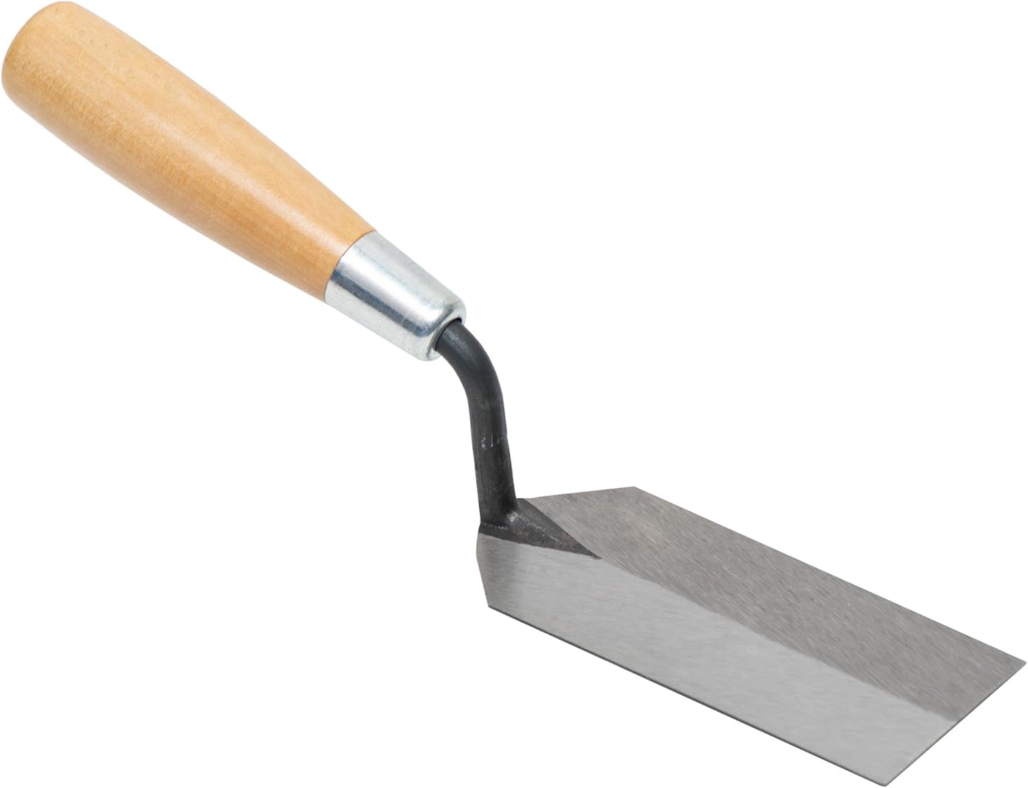 MARSHALLTOWN Margin Trowel, 5 x 2 Inch Blade, Spread Mortar and Tile Adhesive, Durable High Carbon Steel, Wood Handle