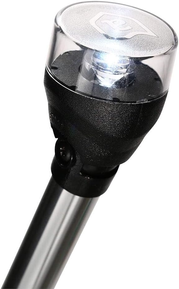 Attwood LED Articulating All Around Light - 42" Pole [5530-42A7]