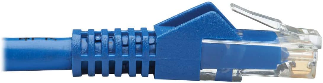 Tripp Lite Cat6 Ethernet Cable, RJ45 M/M Gigabit, Snagless, Molded, UTP, PoE, CMR-LP Patch Cable, 6 ft. Blue (N201P-006-BL)