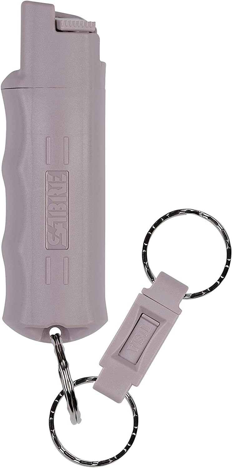 SABRE Red Hardcase Keychain Pepper Spray with Quick Release