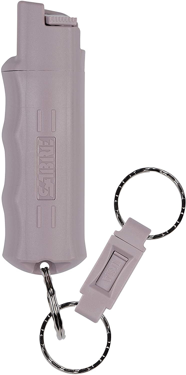 SABRE Red Hardcase Keychain Pepper Spray with Quick Release