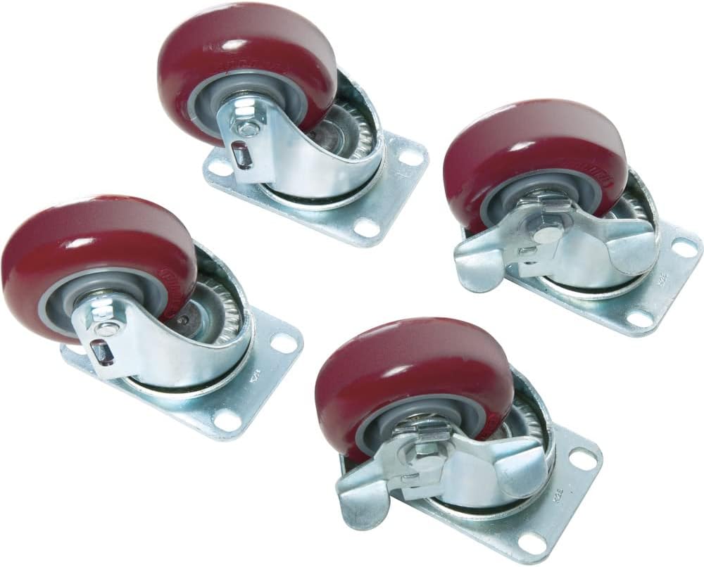 Pelican 0507 Caster Wheel Kit (Black)