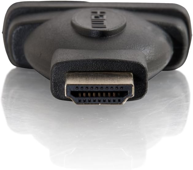 C2G 40745 Velocity DVI-D Female to HDMI Male Inline Adapter, Black
