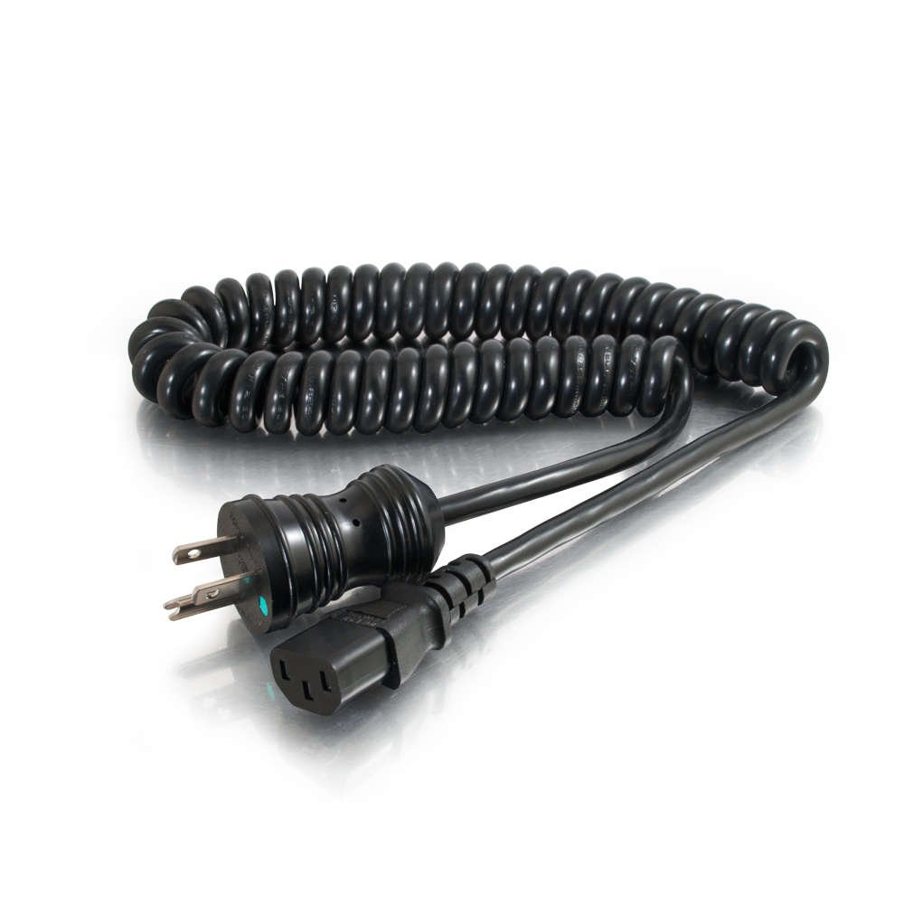 C2G Hospital-Grade Power Cord (NEMA 5-15P to IEC320C13)