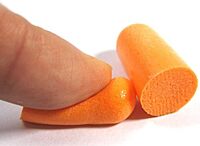 3M 1100 Foam Ear Plugs, 400 Pair Orange