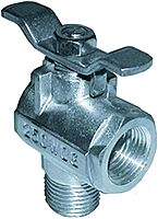 GROCO 1/2" NPT 90° Stainless Steel Fuel Valve