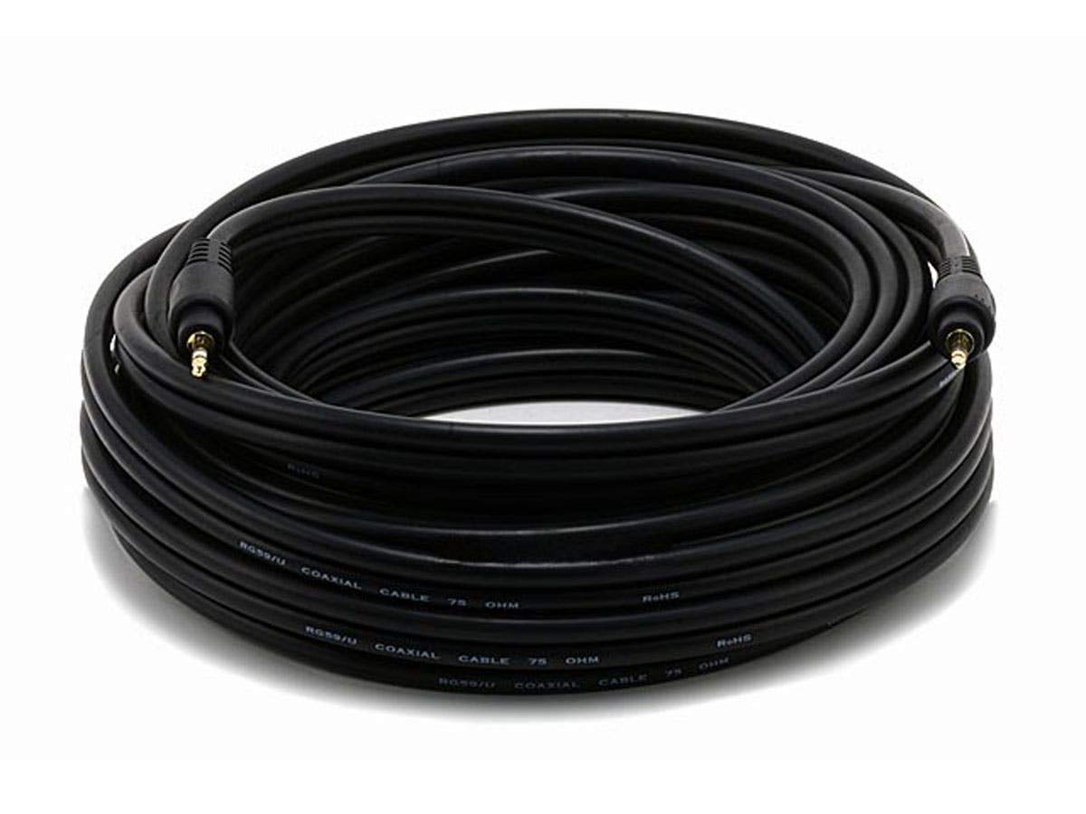Monoprice Premium 3.5mm Stereo Male to Male Audio Cable, 22AWG, Gold Plated