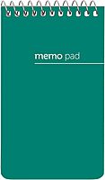 Office Depot® Brand Wirebound Top-Opening Memo Books, 3" x 5", 1 Hole-Punched, College Ruled, 60 Sheets