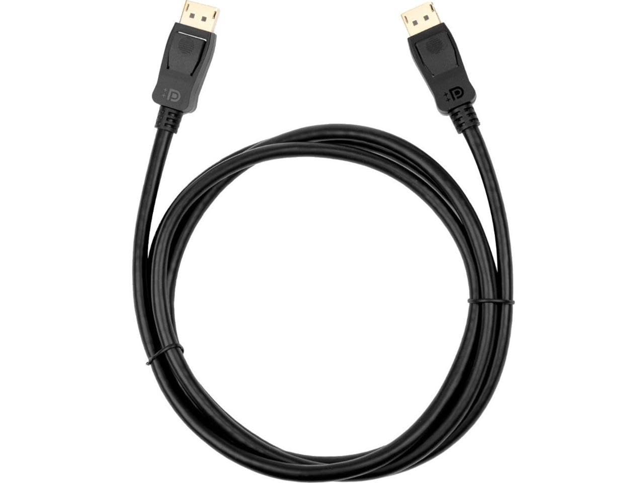 Rocstor DisplayPort 1.4 Cable Y10C268B1, Black
