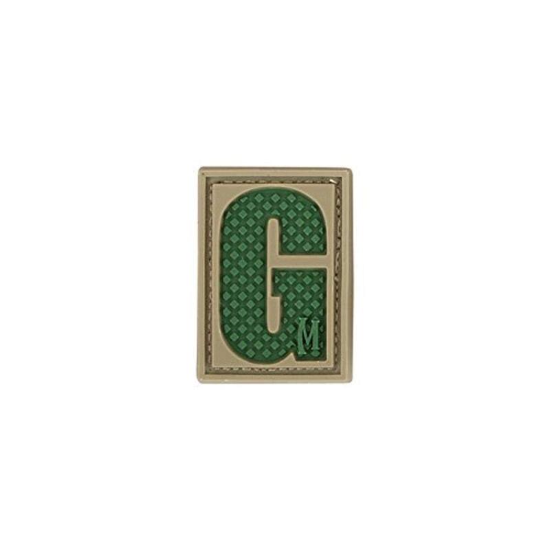 MAXPEDITION Letter G 3D PVC Morale Patch