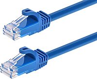 Monoprice Cat5e Flexboot Ethernet Patch Cable - Snagless RJ45, 24AWG, UTP, 350MHz