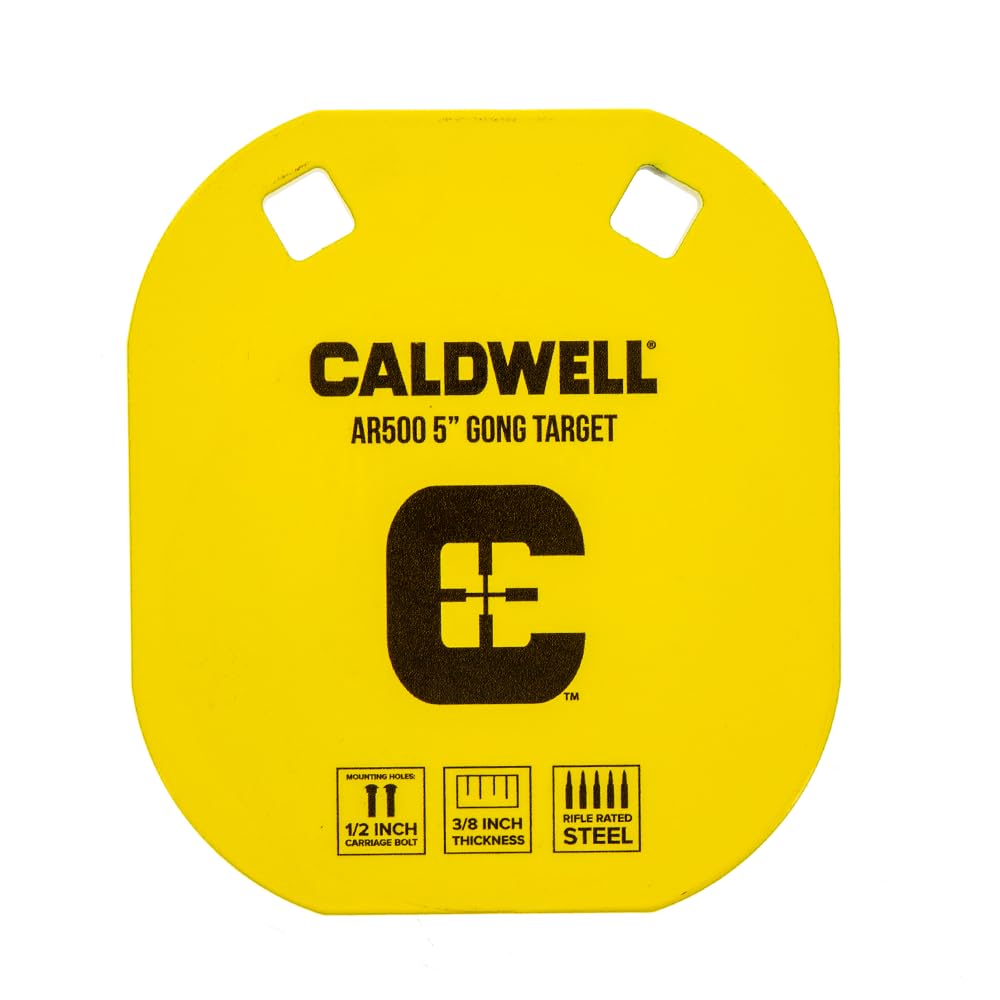 CALDWELL High Caliber AR500 Steel Targets with Hanging Options