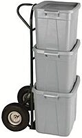 Harper Trucks BKTA86 Super Steel Flat-Free 600-Pound Capacity Hand Truck, Green