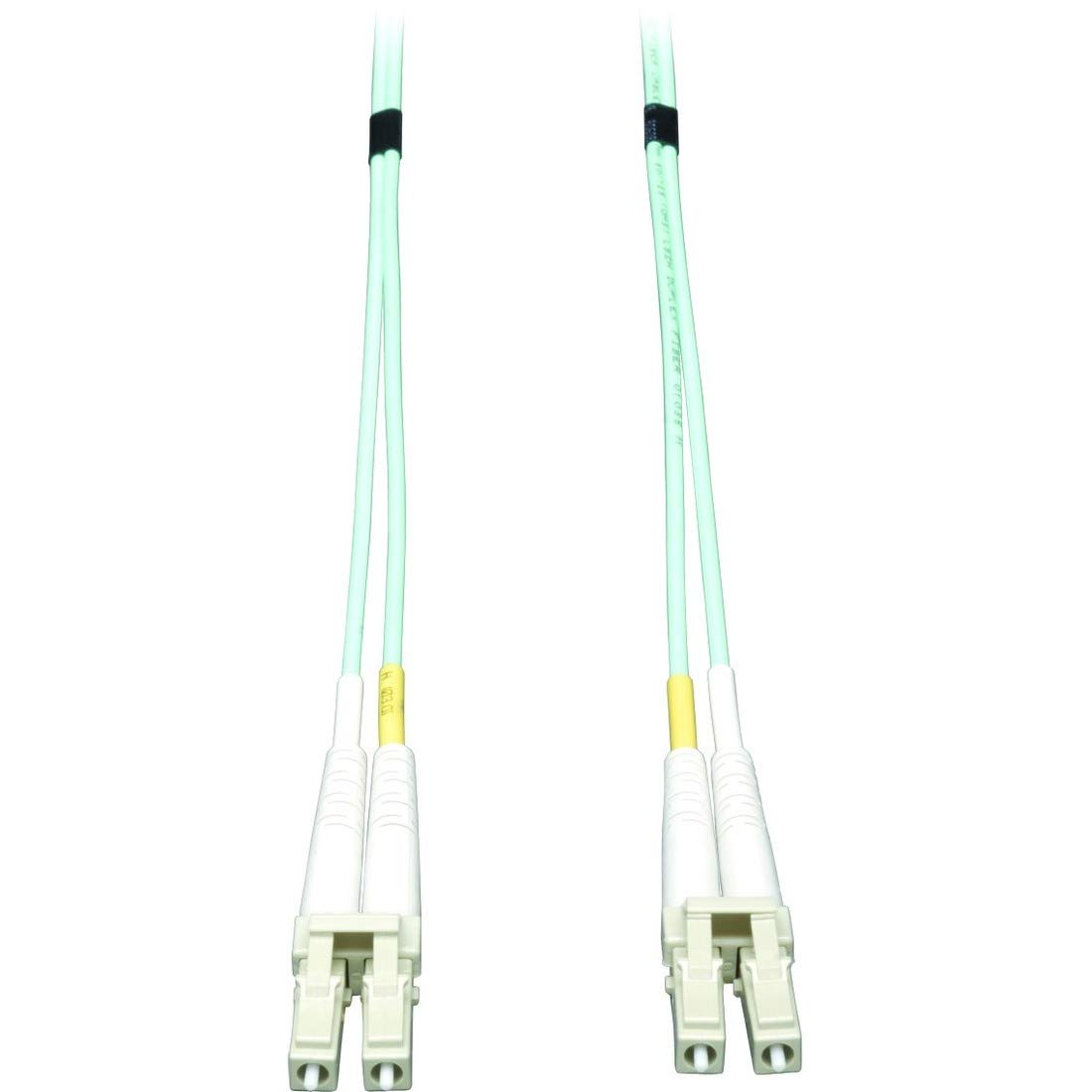 Tripp Lite Laser-Optimized Duplex Multimode 50/125 Fiber Patch Cable (LC/LC) - Aqua