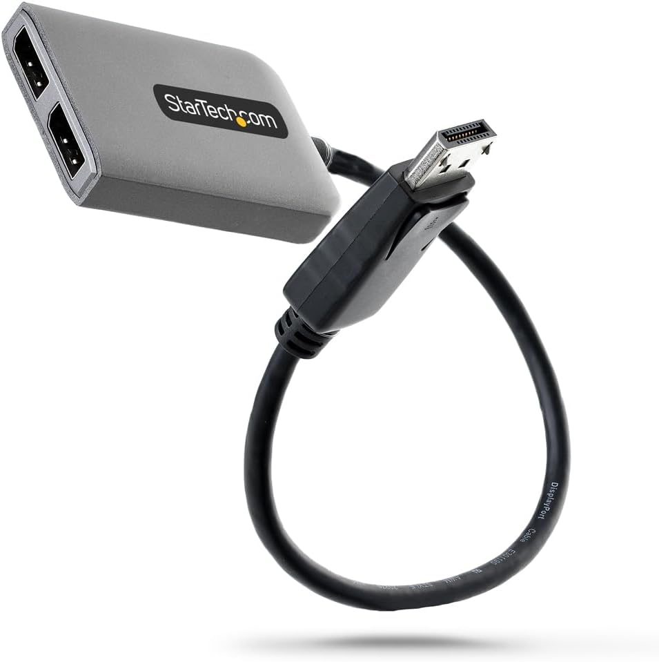 StarTech.com DisplayPort 1.4 MST Hub - Multi-Monitor DP Splitter