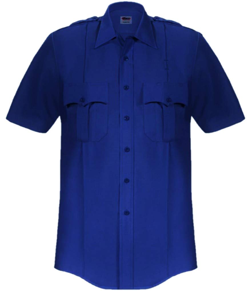 ELBECO Paragon Plus Men’s S/S Poplin Dress Uniform Shirt
