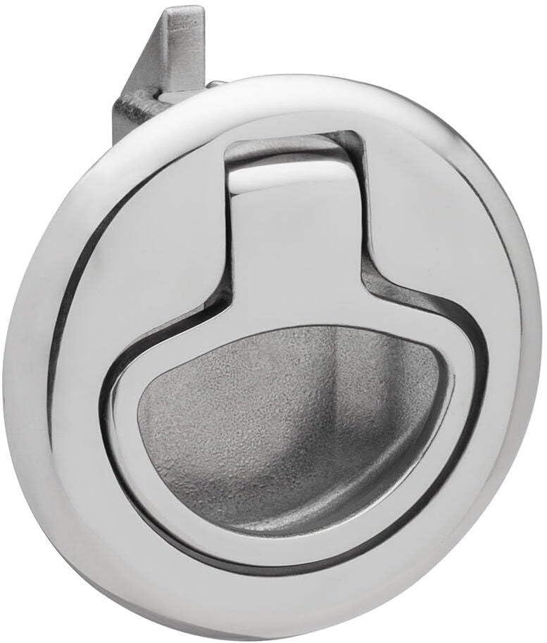 Whitecap Slam Latch Stainless Steel Non-Locking Ring Pull