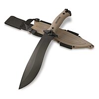 KERSHAW Camp 10 Machete, Fixed Blade Knife with Sheath