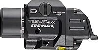 Streamlight 69465 TLR-8 HL-X USB 1000-Lumen Weapon Mounted Rechargeable Tactical Flashlight with Integrated Red Aiming Laser