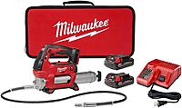 Milwaukee 2646-22CT M18 2-Spd Grease Gun Kit W/2 Cmpt Bat