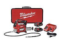 Milwaukee 2646-22CT M18 2-Spd Grease Gun Kit W/2 Cmpt Bat