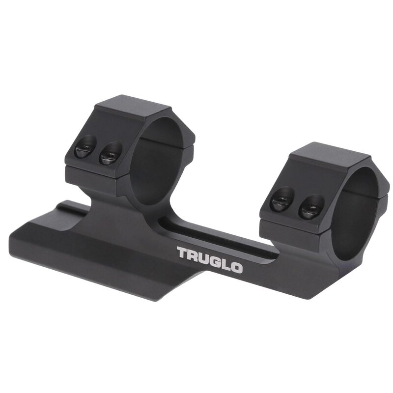 TRUGLO Tactical One-Piece Picatinny Style Scope Mount with Rings