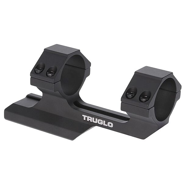 TRUGLO Tactical One-Piece Picatinny Style Scope Mount with Rings