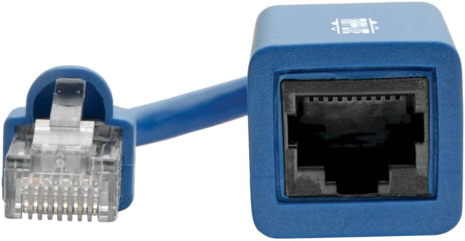 Cisco Console Rollover Cable Adapter (M/F) - RJ45 to RJ45, Blue, 5 in