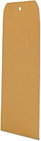 Universal 35261 Kraft Clasp Envelope, Center Seam, 28lb, 6 1/2 x 9 1/2, Brown Kraft, 100/Box