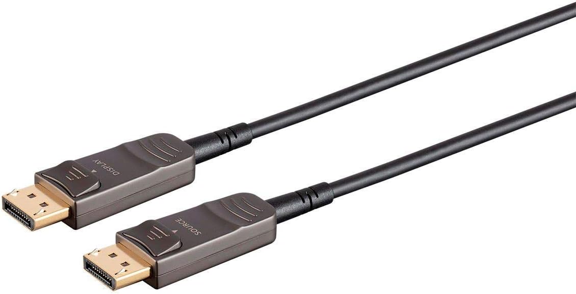 Monoprice 8K DisplayPort 1.3 Cable - 8K@30Hz, 5K@60Hz, 4K@120Hz Resolution, 32.4Gbps Bandwidth, HDR Support