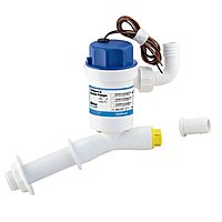 Albin Group Cartridge Aerator Pump - 750 GPH - 12V - Angled