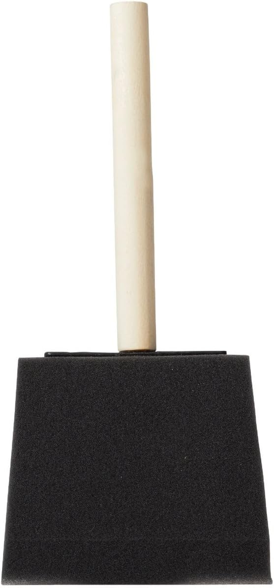 Linzer 8505-3" 3" Foam Brush W/Plastic Handle (5735) (Bf05005)