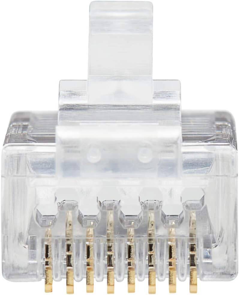 Tripp Lite Cat6 RJ45 Pass-Through UTP Modular Plugs