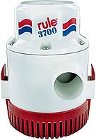 Rule 3700 GPH Heavy Duty Non-Automatic Bilge Pump