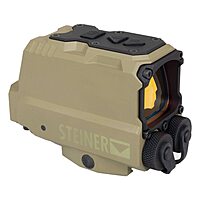 Steiner DRS Defendu Reflex Sight, 1x, 1/2 MOA, Red Illuminated C2 Reticle, Tan, 8504