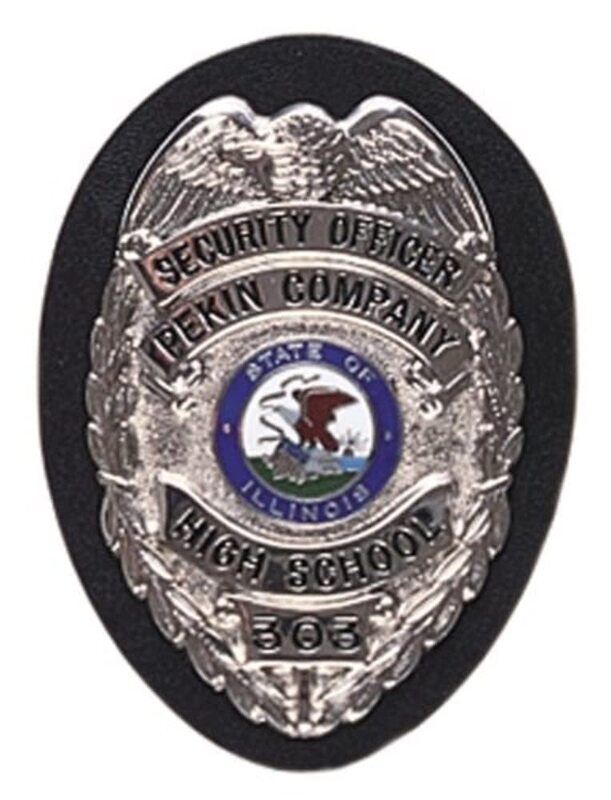 Gould & Goodrich B408 Clip-On Badge Holder, Black