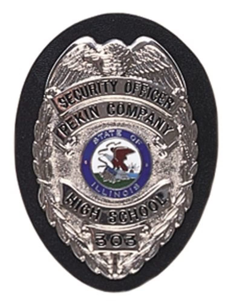 Gould & Goodrich B408 Clip-On Badge Holder, Black