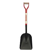AMES/TRUE TEMPER 50139 Eastern Scoop, 11"W X 15"L, Steel, 27", D Grip Wood/Steel
