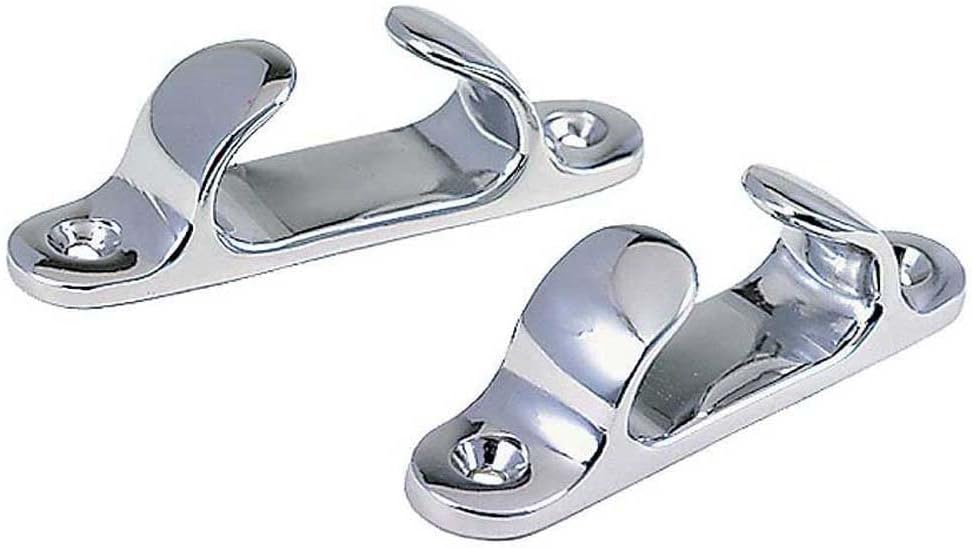 Perko 4" Straight Chock - Chrome Plated Zinc