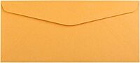 JAM PAPER Brown Kraft Manila Booklet Envelopes with Gummed Closure