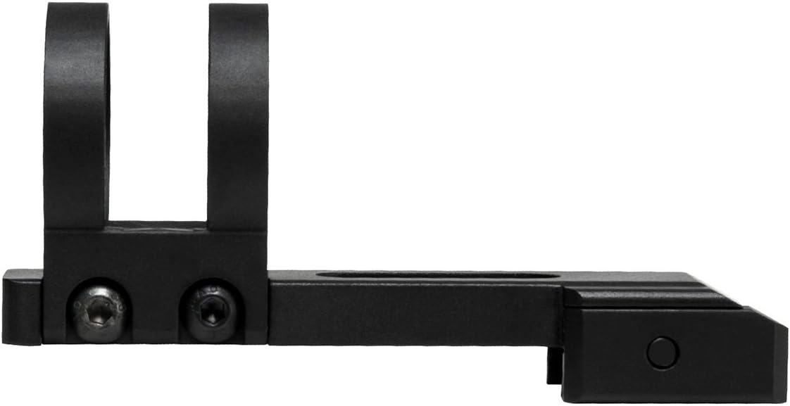 NC Star VMFLPR Ncstar, Picatinny 1" Extended Flashlight Mount, Standard, Black