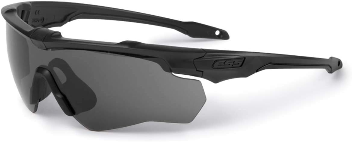 ESS CrossBlade ONE Eyeshield Smoke Gray, Black