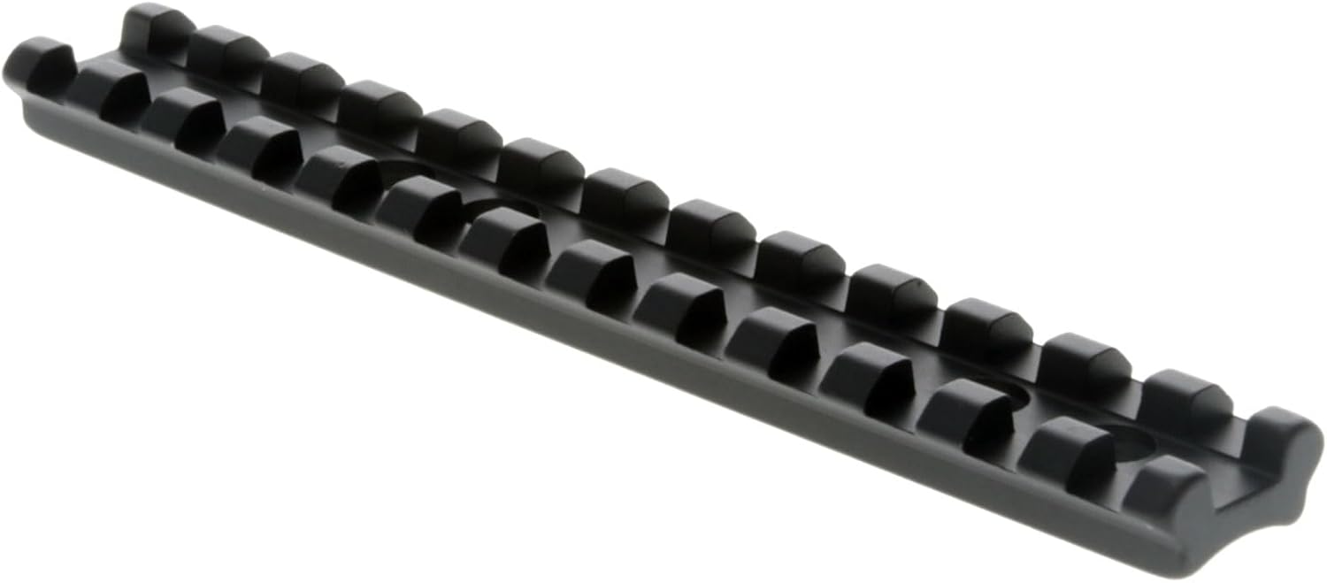 TruGlo Tactical Hunting Shooting Durable Aluminum Mounting Picatinny Optic Rail Compatible with Picatinny & Weaver-Style