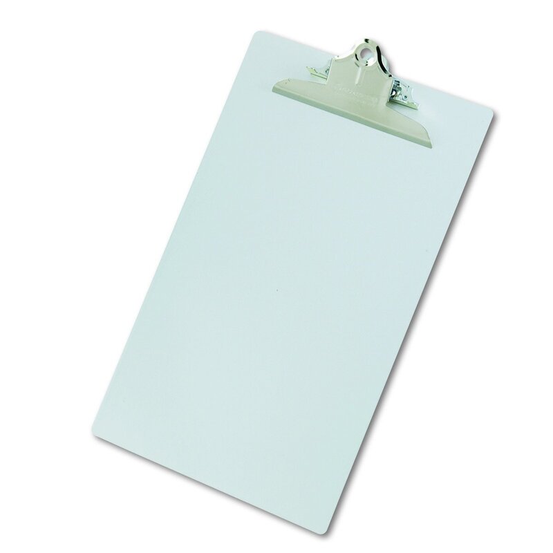 SAUNDERS Recycled Aluminum Clipboard with High-Capacity Clip