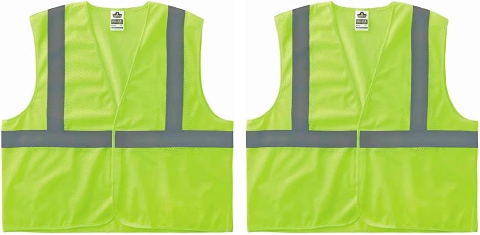 Ergodyne GloWear 8205HL Type R Class 2 Super Econo Mesh Safety Vest