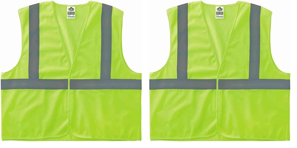 Ergodyne GloWear 8205HL Type R Class 2 Super Econo Mesh Safety Vest