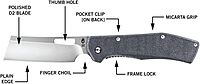 Gerber Gear Flatiron Cleaver Folding Pocket Knife