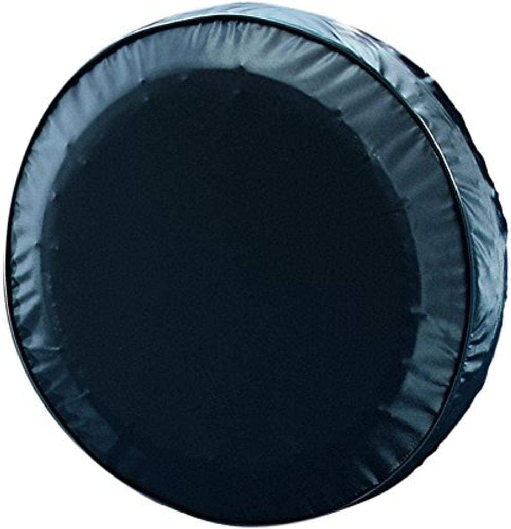 CE Smith - 27420 Spare Tire Cover - Durable, Vinyl Tire Cover with Elastic Trim - 13"- Black