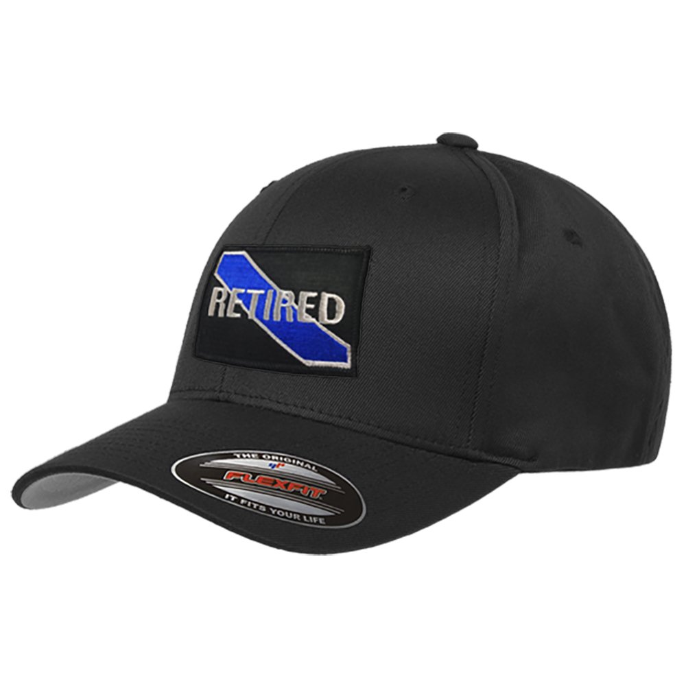 THIN BLUE LINE USA Flexfit American Flag Baseball Cap