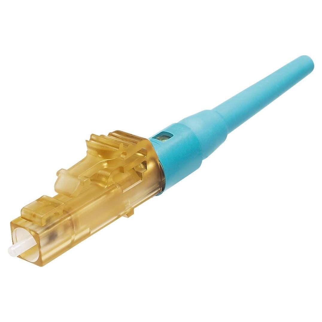 Panduit FLCSMCXAQY Multi-Mode Fiber Optic Connector, Aqua